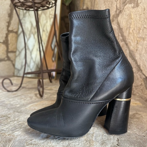 3.1 Phillip Lim Black Kyoto Stretch Heel Insert Ankle Boot Made in Italy 6.5 - Picture 5 of 7